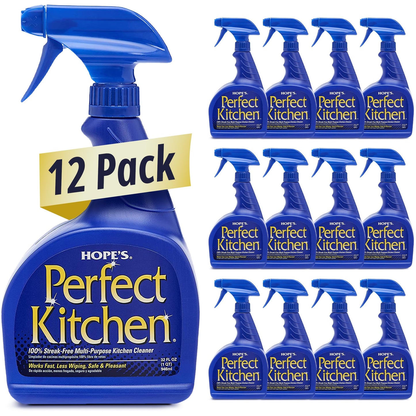 Perfect Kitchen Cleaner Spray – 12 Pack (32 oz)