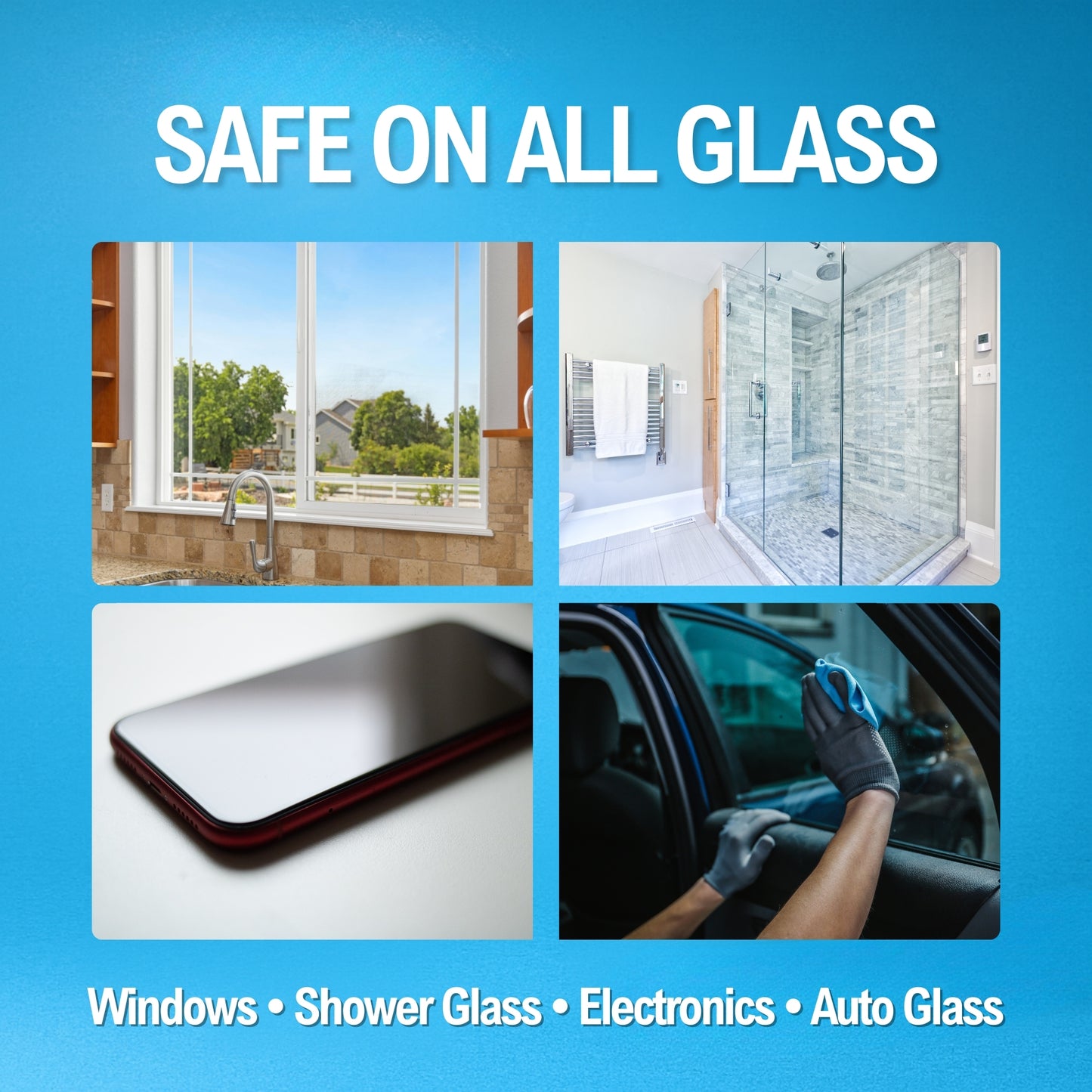 Perfect Glass Cleaner Spray – 1 Pack (32 oz)