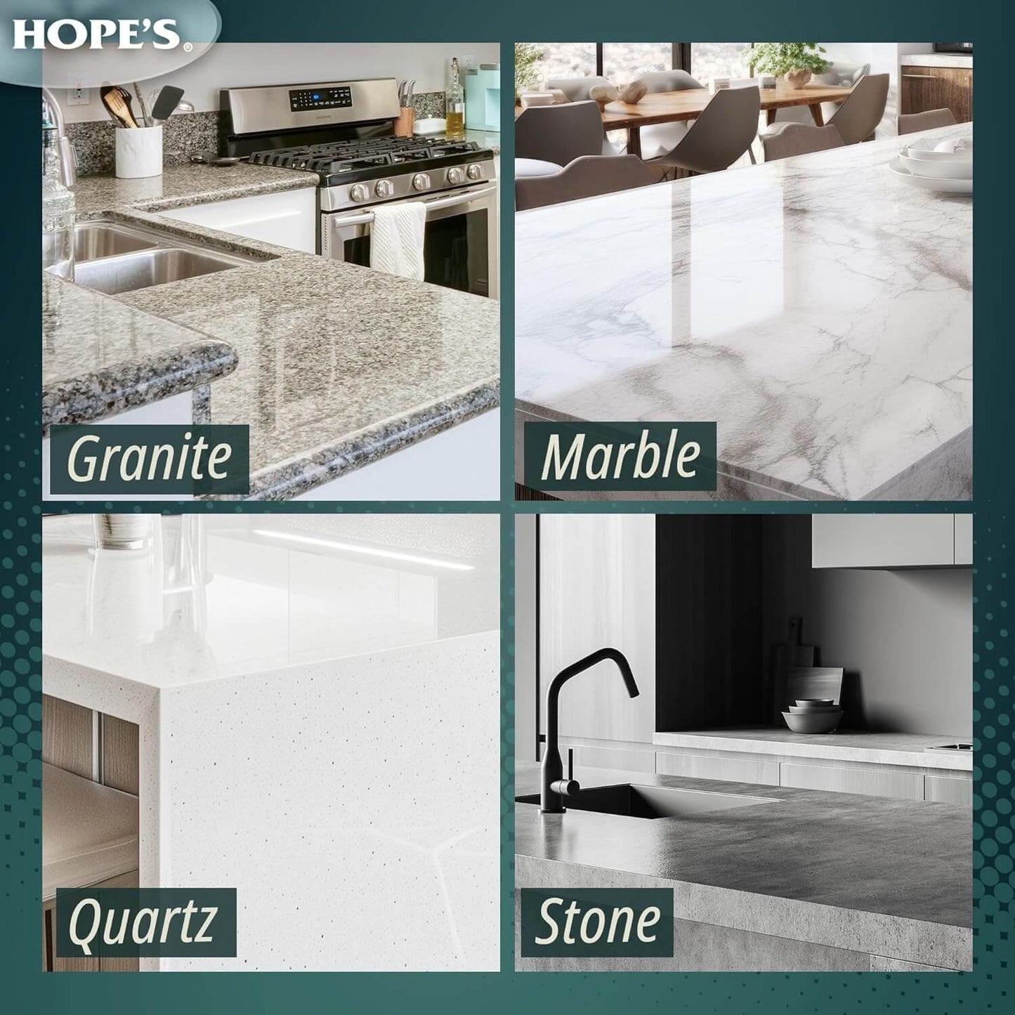 Perfect Granite & Marble Countertop Cleaner – 1 Pack (22 oz)