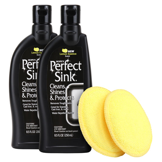 Perfect Sink Cleaner & Polish + 2 Pads – 2 Pack (8.5 oz)