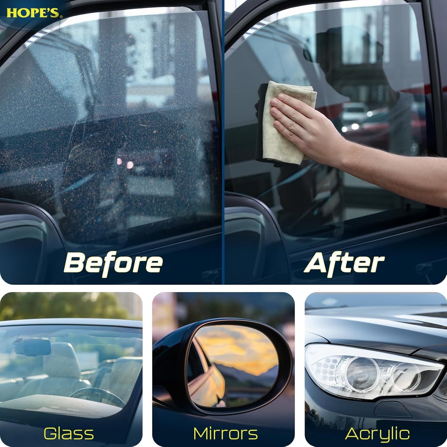 Perfect Automotive Glass Cleaner – 1 Pack (23 oz)