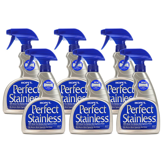Perfect Stainless Steel Cleaner & Polish – 6 Pack (22 oz)