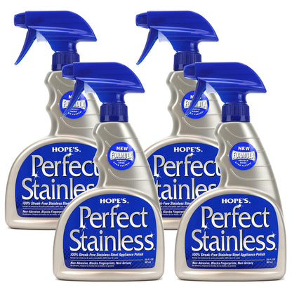 Perfect Stainless Steel Cleaner & Polish – 4 Pack (22 oz)