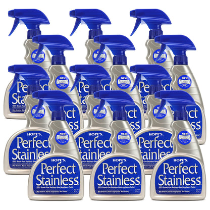 Perfect Stainless Steel Cleaner & Polish – 12 Pack (22 oz)