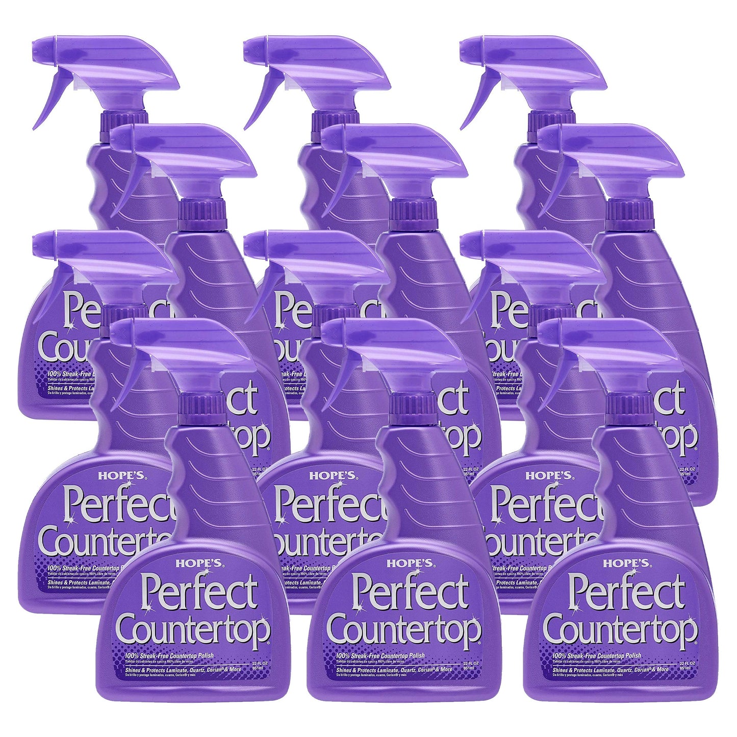 Perfect Countertop Cleaner & Polish – 12 Pack (22 oz)