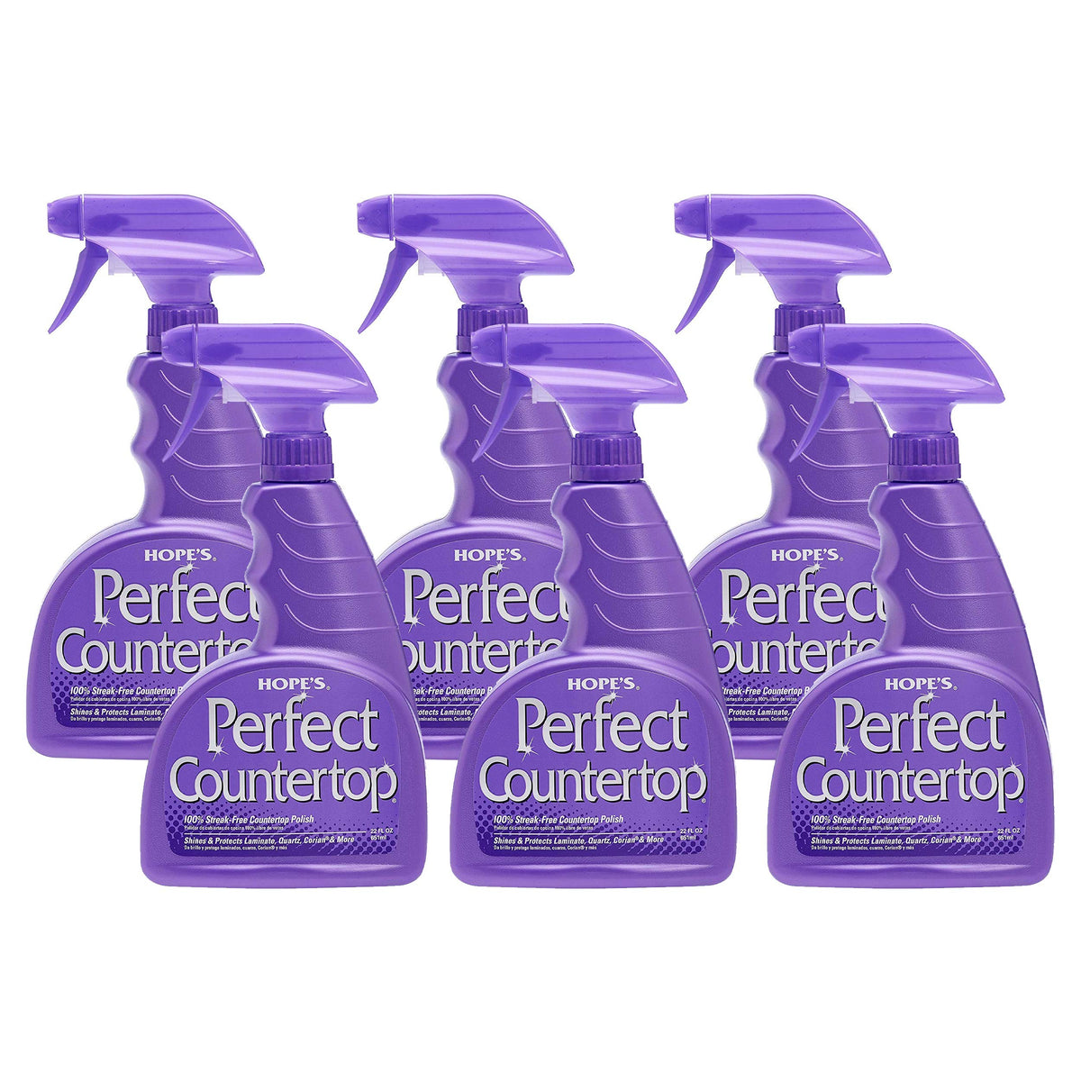 Perfect Countertop Perfect Countertop Cleaner & Polish – 6 Pack (22 oz) – HOPE'S