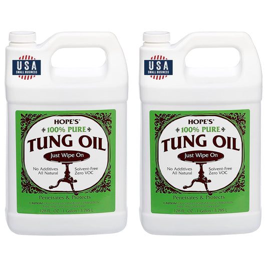 100% Pure Tung Oil – 2 Pack (128 oz)