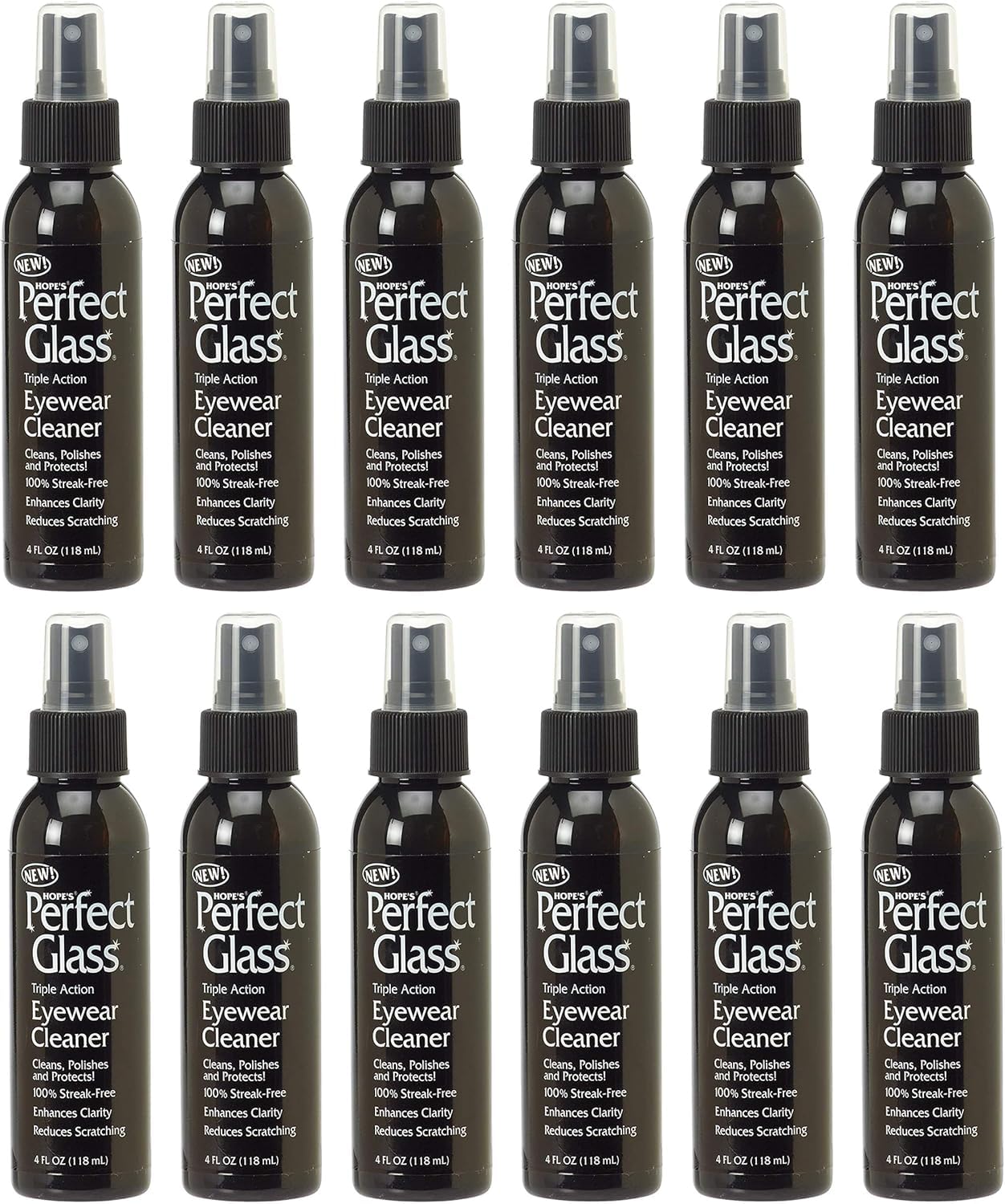 Perfect Glass Eyewear Cleaner Spray – 12 Pack
