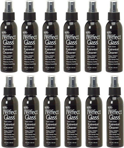 Perfect Glass Eyewear Cleaner Spray – 12 Pack