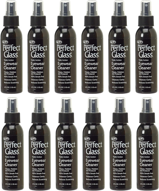 Perfect Glass Eyewear Cleaner Spray – 12 Pack