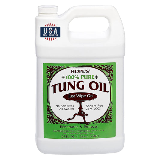 100% Pure Tung Oil – 1 Pack (128 oz)