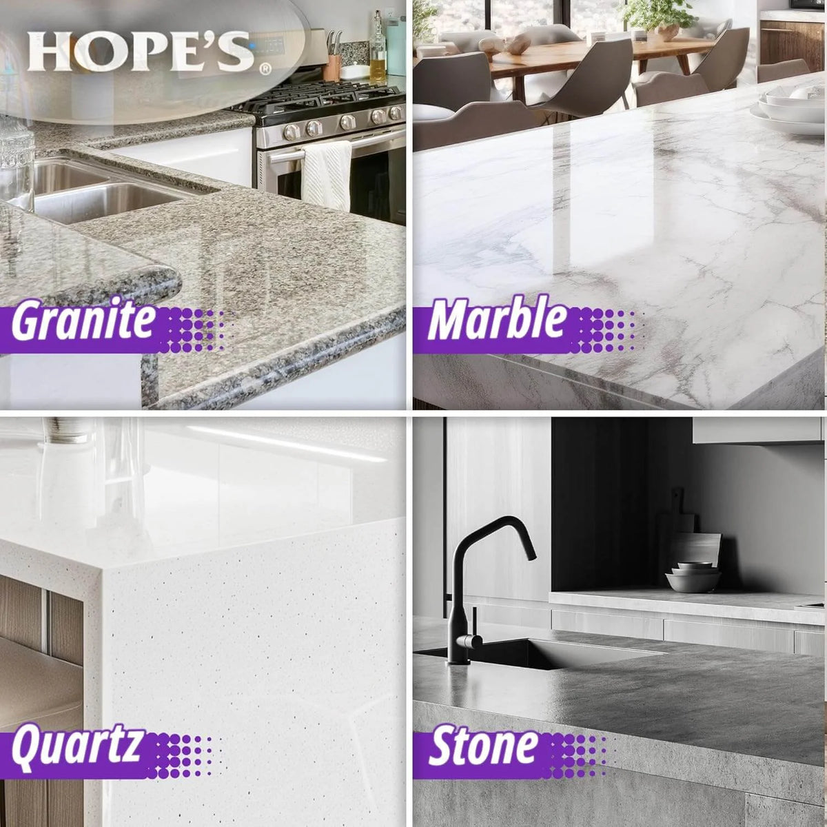 Perfect Countertop Perfect Countertop Cleaner & Polish – 1 Pack (22 oz) – HOPE'S