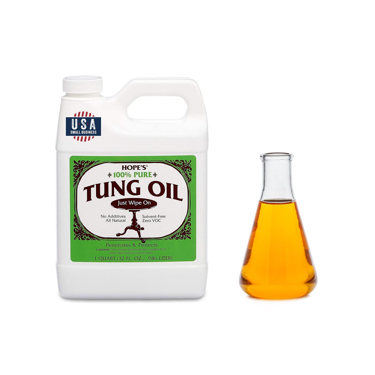 100% Pure Tung Oil – 1 Pack (32 oz)