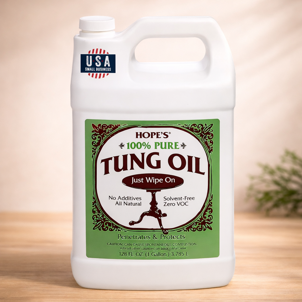 100% Pure Tung Oil – 1 Pack (128 oz)