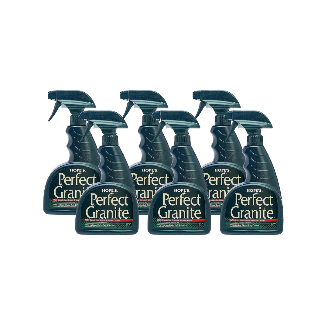 Perfect Granite & Marble Countertop Cleaner – 6 Pack (22 oz)